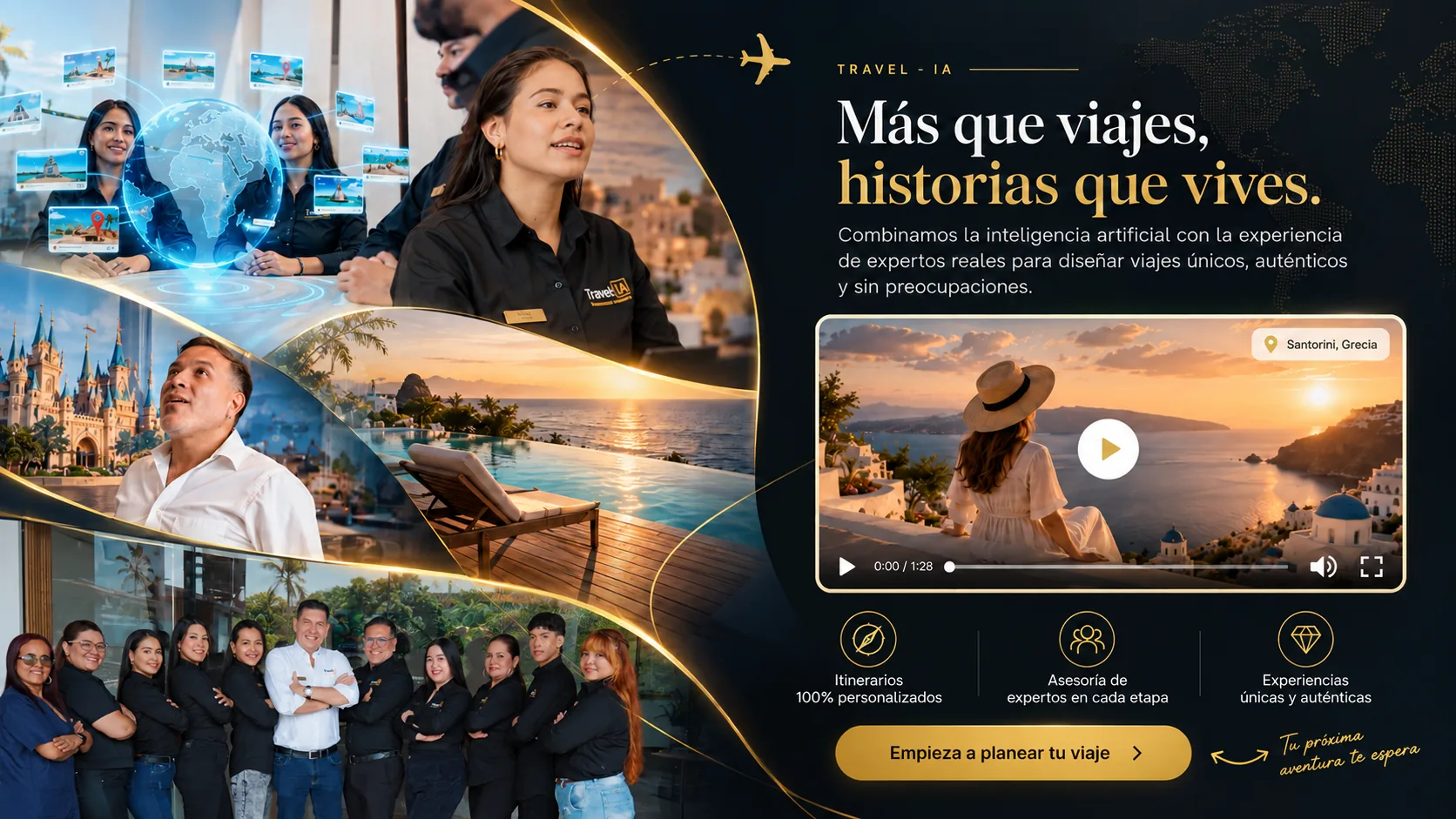 Travel IA - Más que viajes, historias que vives